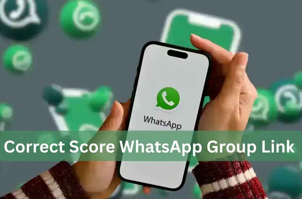 correct score whatsapp group link