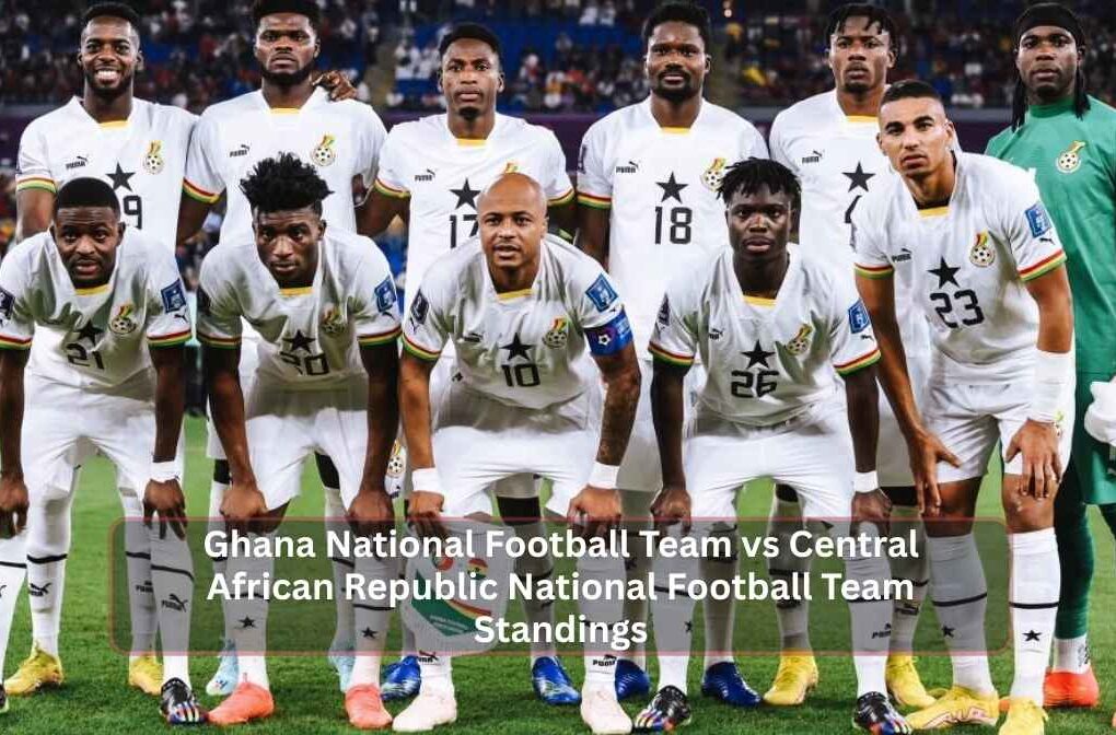 Ghana National Football Team vs Central African Republic National Football Team Standings