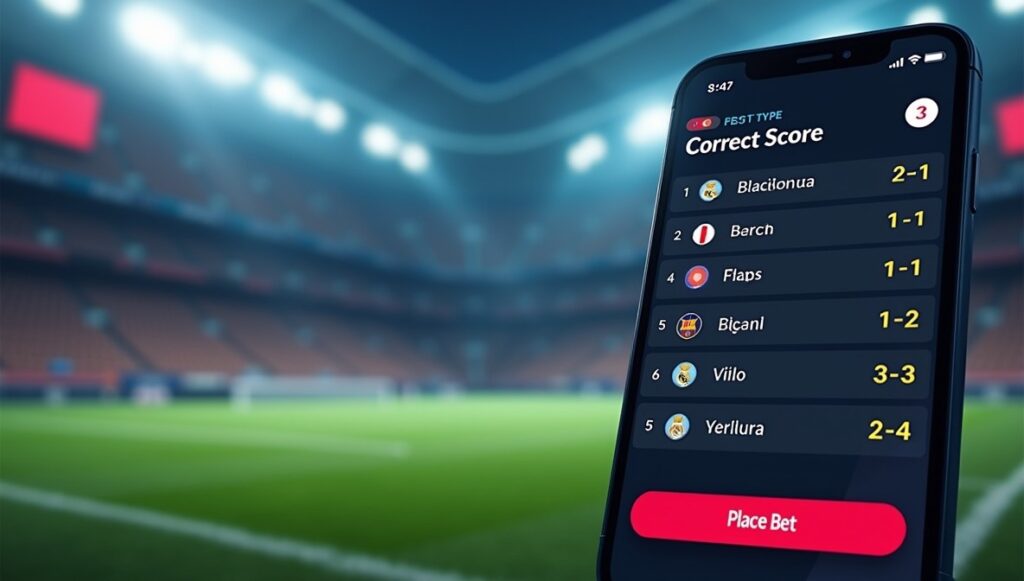What Is a Correct Score Bet
