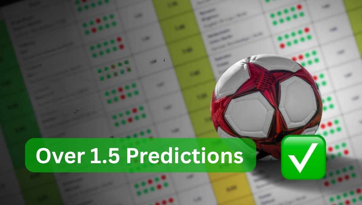 over 1.5 predictions