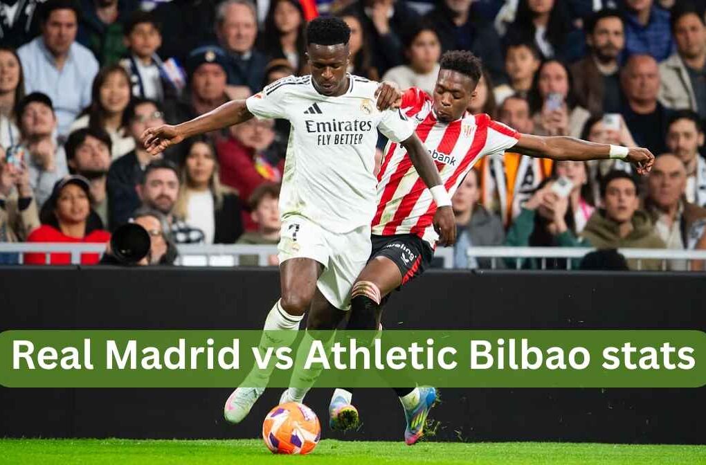 real madrid vs athletic bilbao stats