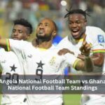 Angola National Football Team vs Ghana National Football Team Standings